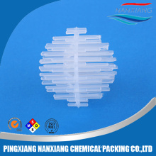 Plastic Igel ball used in fresh and marine water treatment
